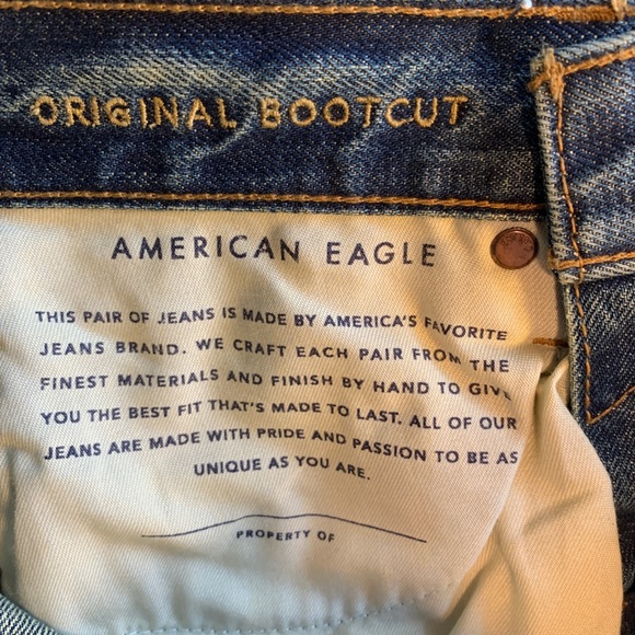 American Eagle Original Bootcut Jeans W26/L30 - Picture 5 of 5